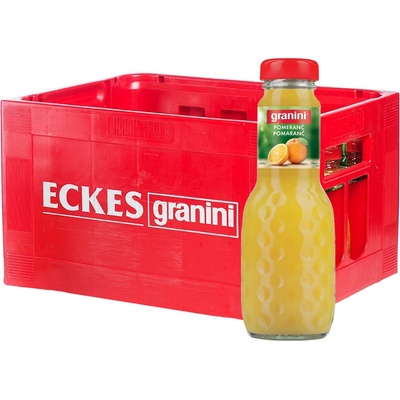 Granini džus Pomeranč ve skle 24 x 200 ml