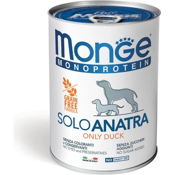 Monge Monoprotein Monoprotein Pate Dog Duck пастет за кучета - 0.4кг