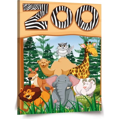 Sablio Obraz Zoo - 110x110 cm Varianta: Sablio Obraz Zoo - 120x80 cm