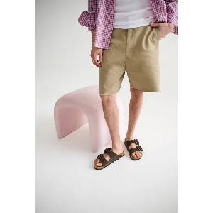 Birkenstock чехли от набук Arizona Wire Buckle Nubuck Leather (1032761)