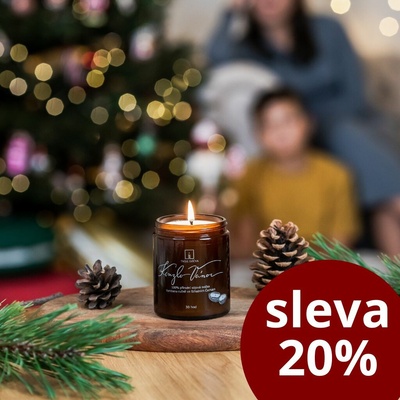 Tvoje svíčka KOUZLO VÁNOC kadidlo pomeranč 180ml