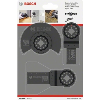 Bosch 3 dielňa súprava do multifunkčného prístroja 2608662343