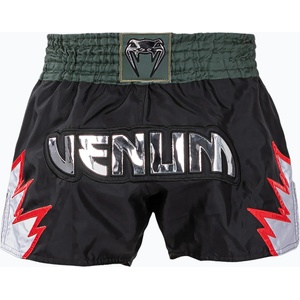 Venum Мъжки шорти за тренировка Venum Inferno Muay Thai deep black/khaki