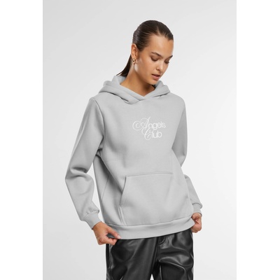Mister Tee Angels Club Ladies Fluffy Hoody lightasphalt XXLUB-MST213 -02946 - Камуфлаж, размер S