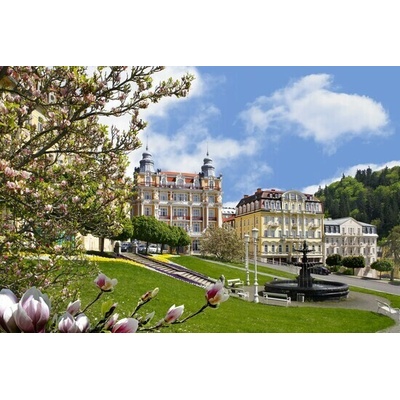 Neomezený wellness pobyt se snídaní v lázeňském hotelu Hvězda**** v Mariánských Lázních pro 2 osoby