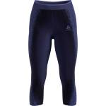 Odlo Дамско синтетично термобельо Odlo Women's BL Bottom 3/4 Performance Warm Blackcomb Synthetic base layer - Skipper Blue - размер XS (114-3616-0211)