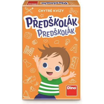 Dino Chytré kvízy predškolák náučná hra