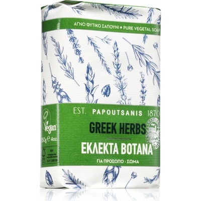 Papoutsanis tuhé mydlo Greek Herbs 150 g