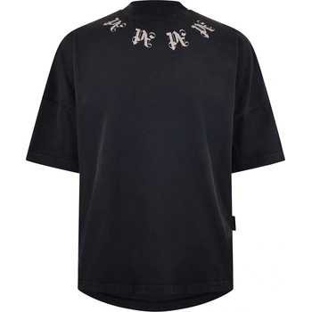 Palm angels Тениска PALM ANGELS Statement Monogram T-Shirt - Black/Grey