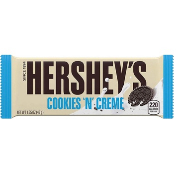 Hershey's cookies & cream bar 43 g