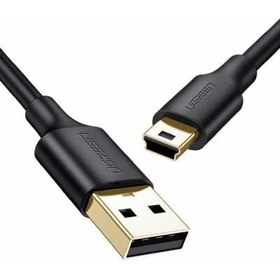Ugreen 10386 USB - mini USB 480 Mbps, 3m, černý