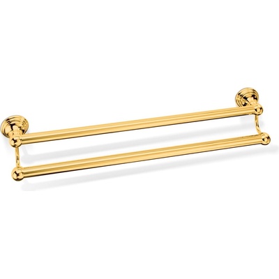 DECOR WALTHER Закачалка на релса за кърпи Decor Walther Classic двойна 60 см злато (0510520)