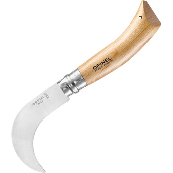 Opinel Сгъваем градински нож за кастрене Opinel №10 Inox, острие 10 см, в блистер (000657-pe)