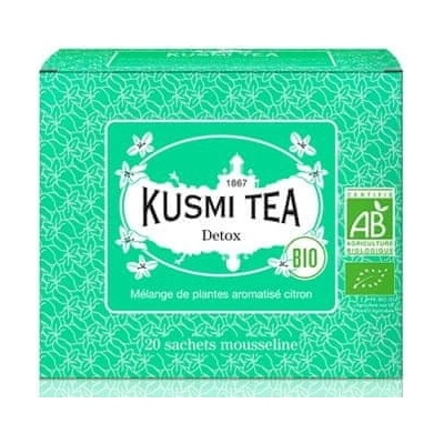 Kusmi Tea Organic Detox 20 mušelínových sáčků 40 g