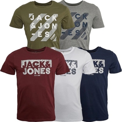 Jack and Jones tričko Modrá