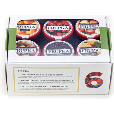 Frupka Pečený čaj klasické balenie 6 x 60 ml
