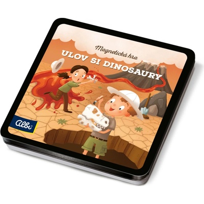Albi Science Magnetické hry na cesty Ulov si dinosaury