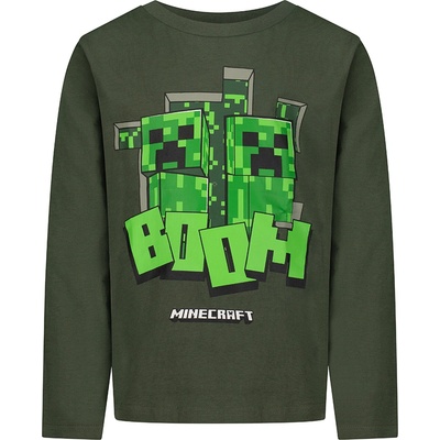 Minecraft Блуза с дълъг ръкав MINECRAFT Creepers BOOM, размер 152 (GS-MNCT-0032_152)