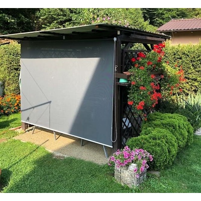 PETROMILA Screenová roleta STREAM na míru – 130 x 126-150cm