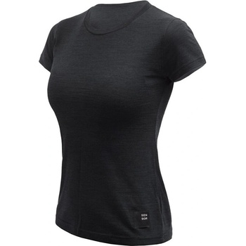 Sensor Merino Cordura kr. rukáv Размер: L / Цвят: черен