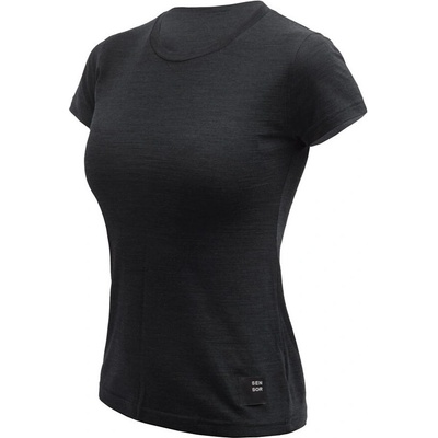 Sensor Merino Cordura kr. rukáv Размер: L / Цвят: черен