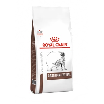 Royal Canin Gastro Intestinal - лeчебна храна за контрол на храненето на кучетата, формулирана за намалява острите нарушения в чревната абсорбция и да поддържа хранително възстановяване след болест 2кг