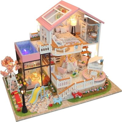 Dvěděti miniatura domečku Roztomilá vila