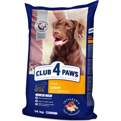 Club4Paws Premium light For adult dogs of all breeds 14 kg