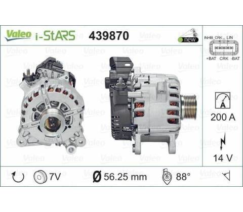 Alternátor VALEO 439870