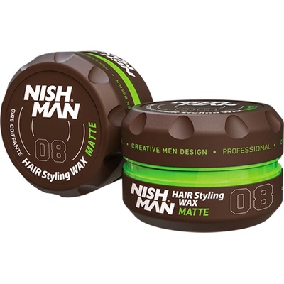 NishMan matný vosk na vlasy 08 Matte 150ml