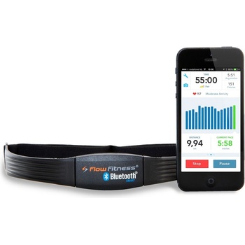Hrudní pás FLOW Fitness Bluetooth