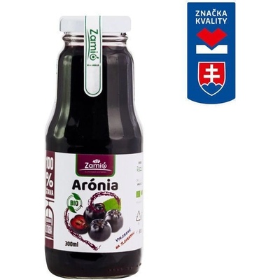 Zamio 100% ovocná šťava Bio Arónia 300 ml