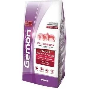 Gemon Gemon All Breeds Adult Action Energy with Chicken - Суха храна с пилешко месо, за бременни, кърмещи, работни и кучета живеещи на открито, подходяща за всички породи, 20 кг