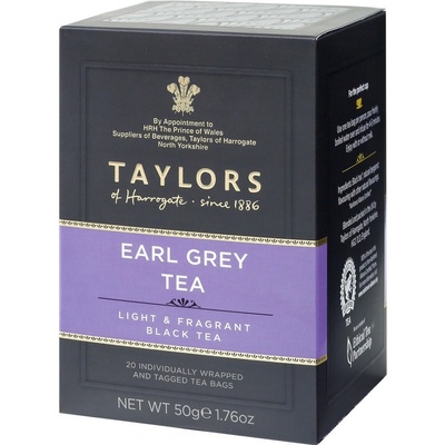 Taylors Earl Grey Tea Černý aromatický čaj 50 g