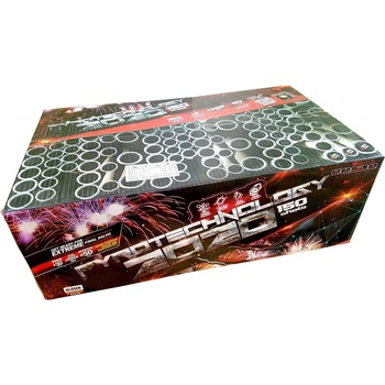 Sestavený ohňostroj Pyrotechnoogy 150 ran 20 25 30 mm