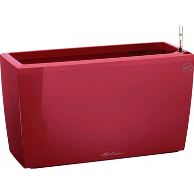 Lechuza Květináč Cararo Premium červená lesklý 75 x 30 x 43 cm – Hledejceny.cz