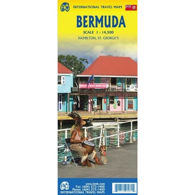 ITMB Publishing mapa Bermuda 1:14,5 t. ITM