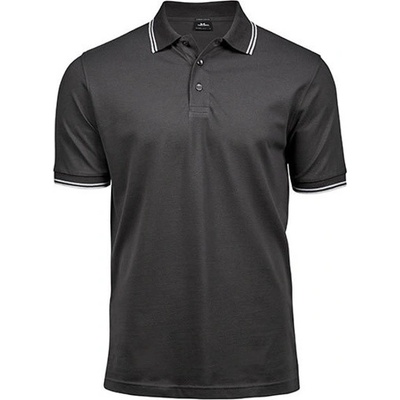 Tee Jays pánske polo tričko TJ1407X Dark Grey Solid