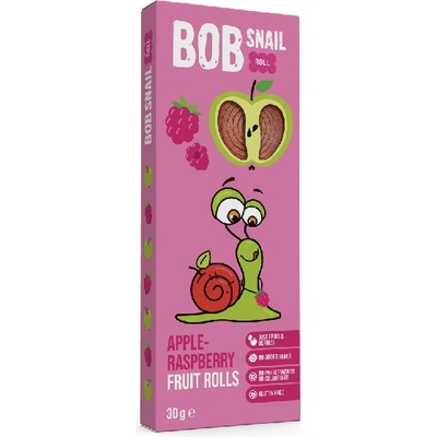 BOB Snail Ovocné rolky Jablko malina 30 g