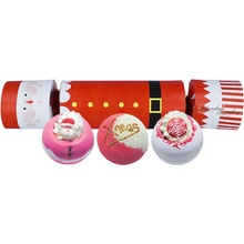 Bomb Cosmetics šumivá koule Father christmas cracker 3 x 160 g