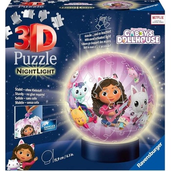 Ravensburger Puzzle Ravensburger 3d Gabby's Dollhouse Night Light 72p (10311575)