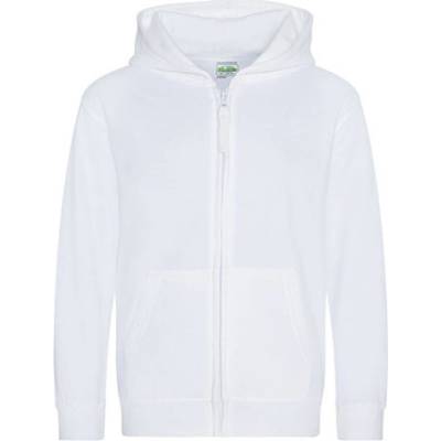 Just Hoods Detská mikina na zips JH050J Arctic White