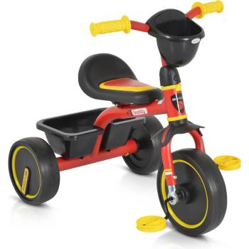 BYOX Детска триколка Buddy червен