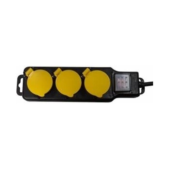 LogiLink 3 sockets IP44 1.5m