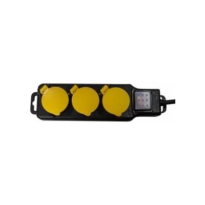 LogiLink 3 sockets IP44 1.5m