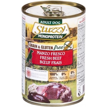 Stuzzy Консерва STUZZY Dog Monoprotein - говеждо, 400г