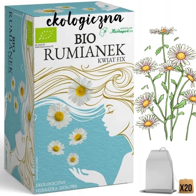 Herbapol Harmanček BIO bylinný čaj 20 vrecúšok