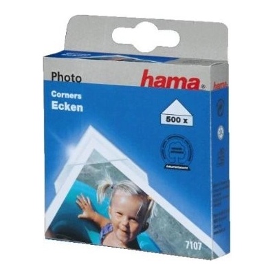 Hama fotorůžky samolepící, transparentní, 500 ks