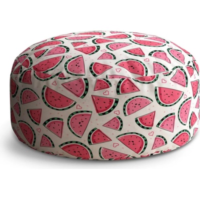 Sablio Taburet Vodný melón: 38x48 cm