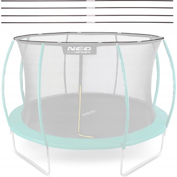 VRCHNÝ KRUH SIETE TRAMPOLÍNY NEOSPORT 374cm (12 stôp)